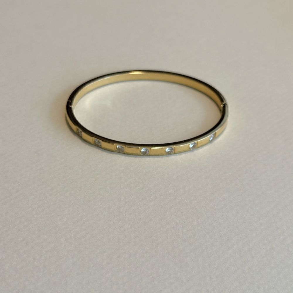 Diamond bangle  #1411 - Picture 3 of 6